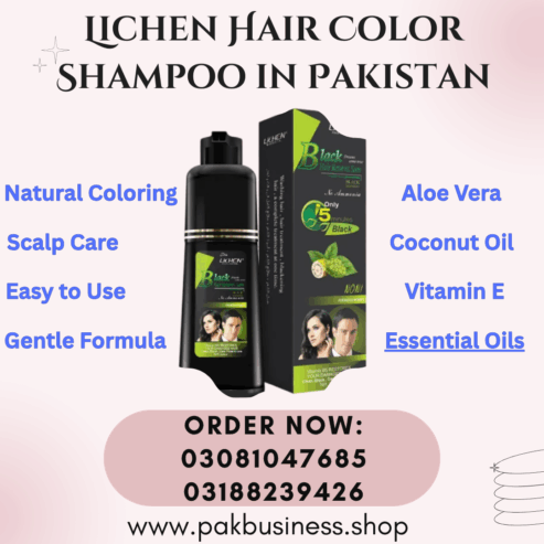 Lichen Hair Color Shampoo