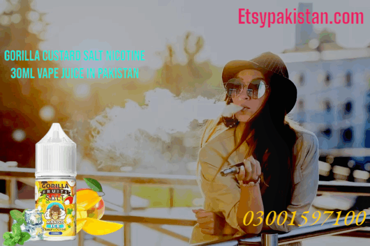 GORILLA CUSTARD Salt Nicotine