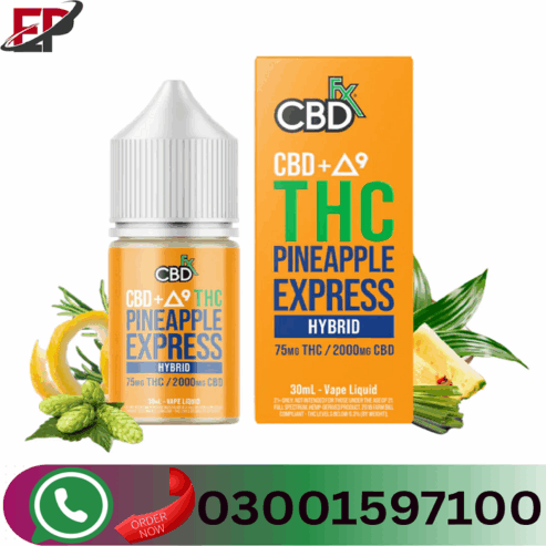 CBD+ ∆9 THC Vape Juice: Pineap