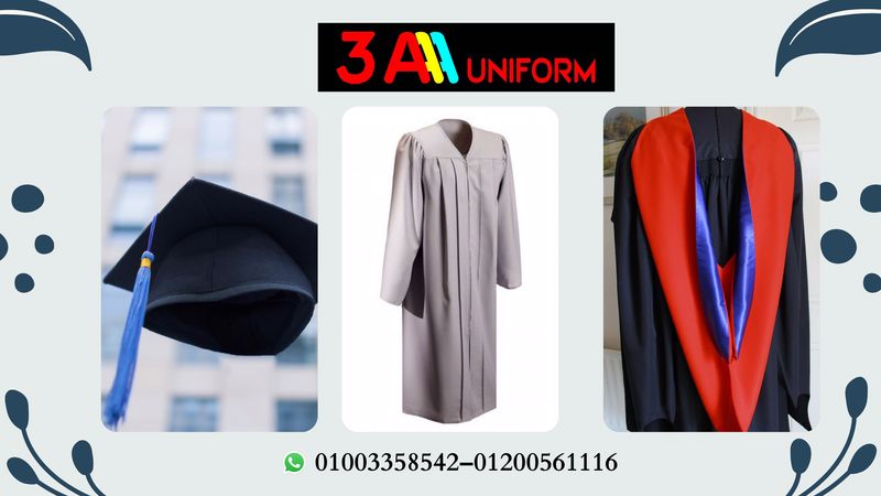 محلات بيع اكسسوارات التخرج في مصر (شركة 3A لليونيفورم 01200561116)