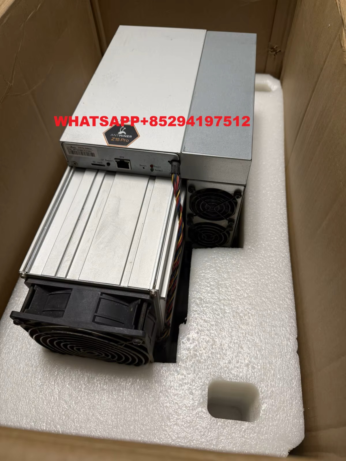 in stock Z15 Pro 840KSol , z15 Pro 860KSol Zcash Miner (1,400 Usdt