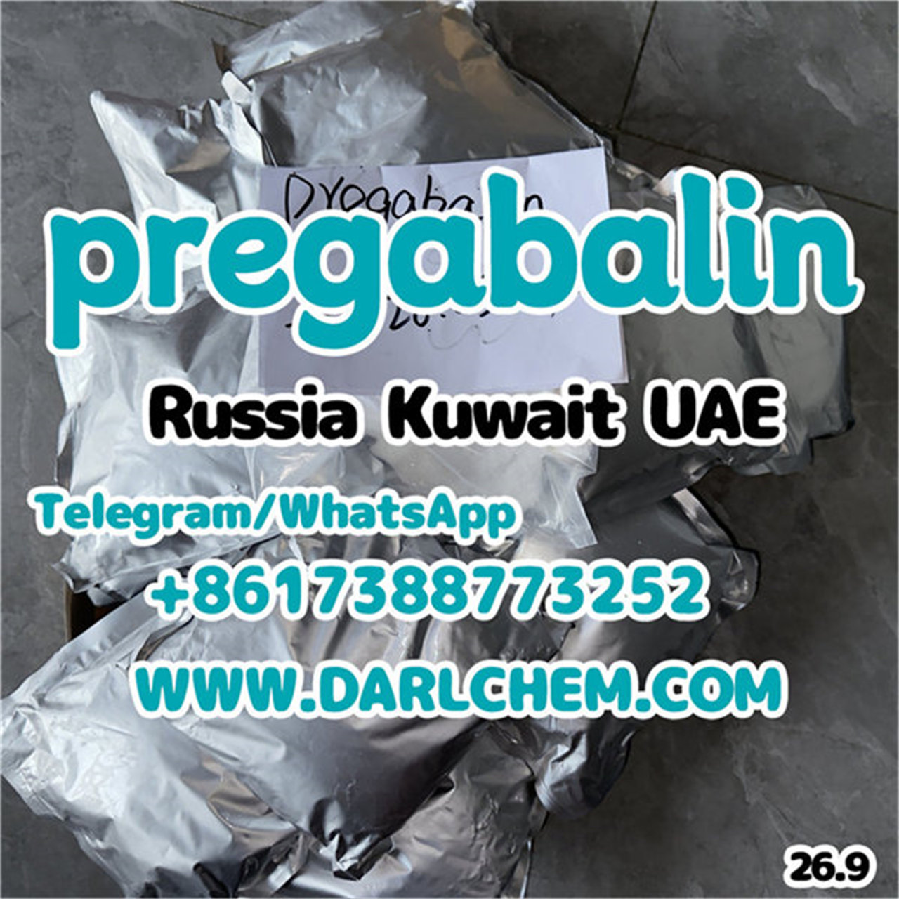 High Purity pregabalin crystals powder 148553-50-8 Salt