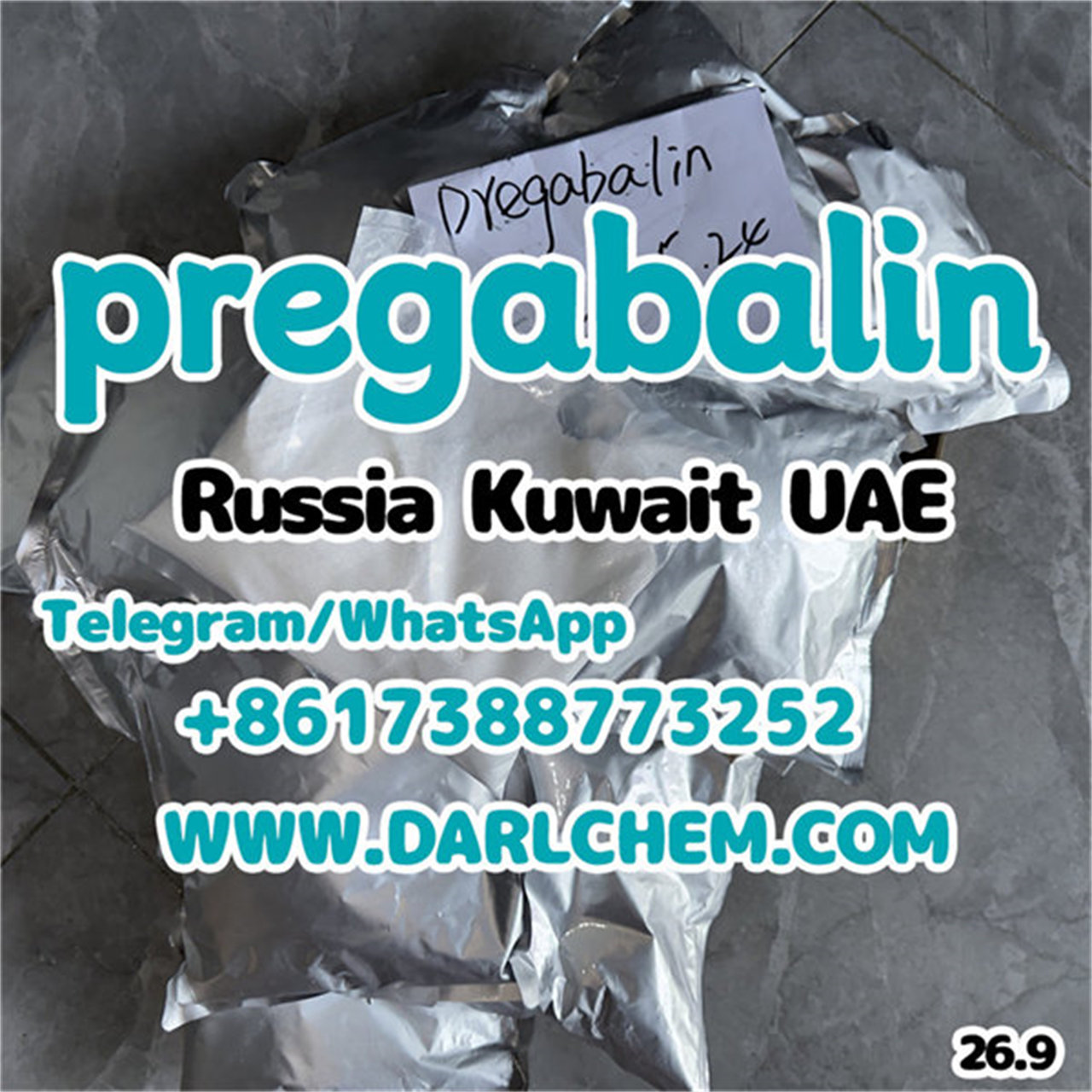 High Purity pregabalin crystals powder 148553-50-8 Salt
