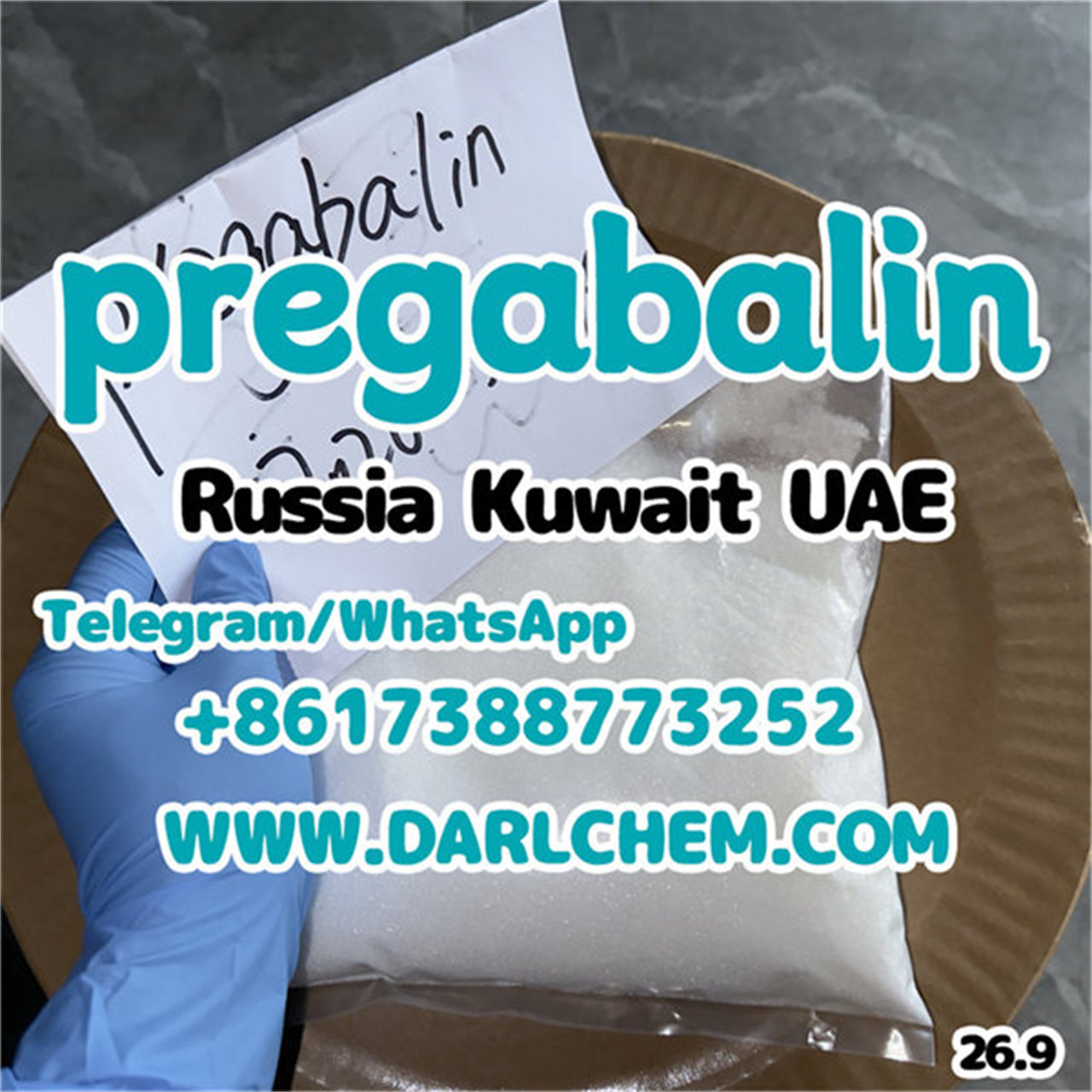High Purity pregabalin crystals powder 148553-50-8 Sulphate Salt