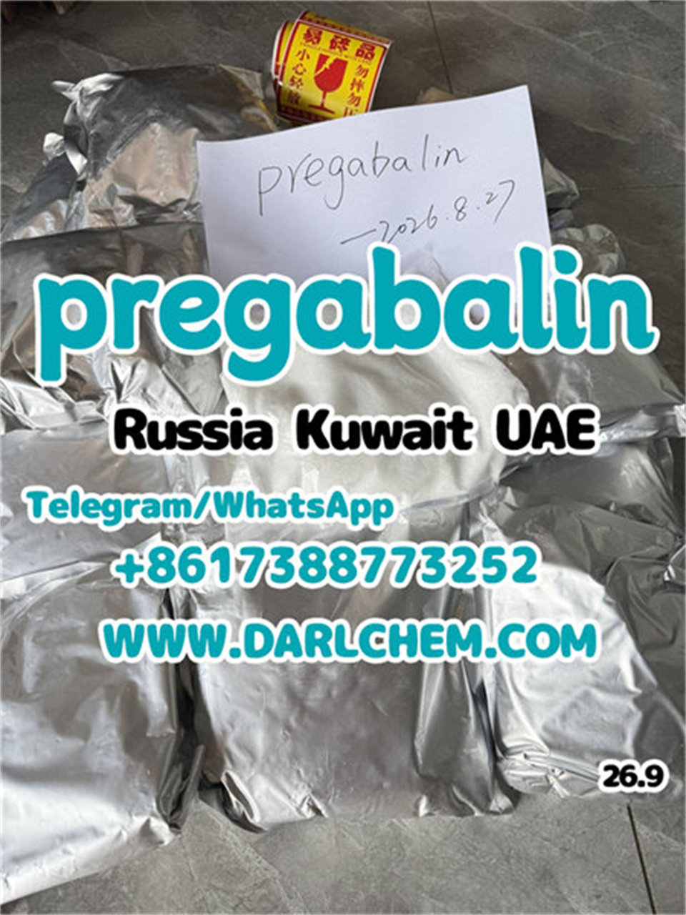 High Purity pregabalin crystals powder 148553-50-8 Sulphate Salt