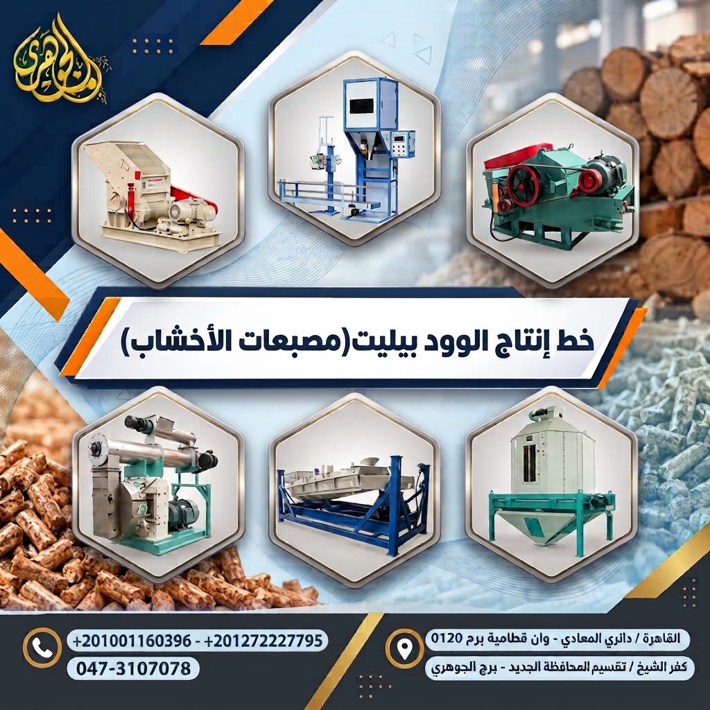 خط انتاج مصبعات الاخشاب