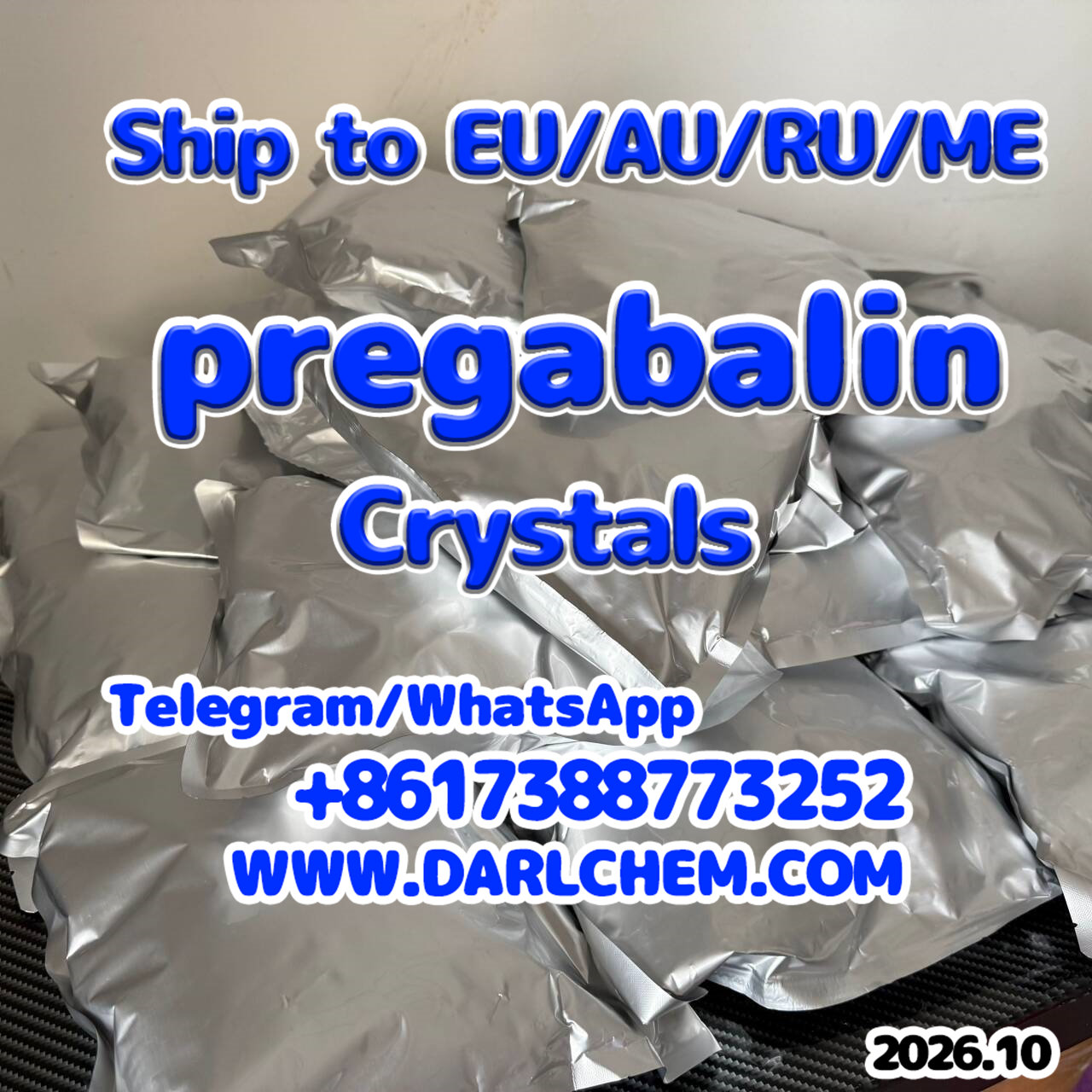 Hot Sell pregabalin crystals powder 148553-50-8 with
