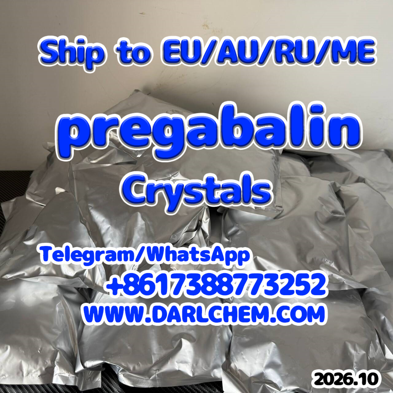 pregabalin crystals powder 148553-50-8 Bulk raw crystals Wholesale Sulphate