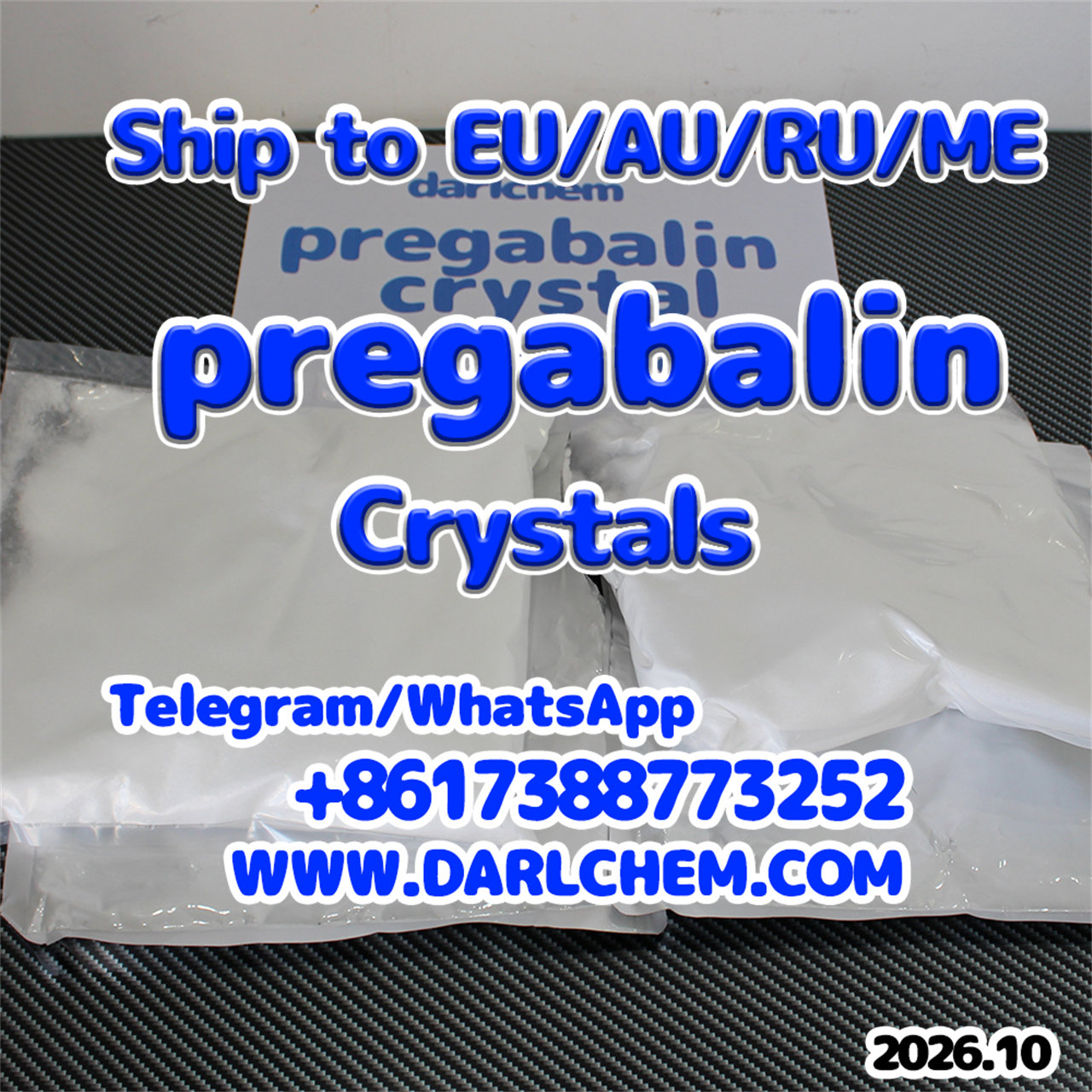 pregabalin crystals powder 148553-50-8 Salt Depot